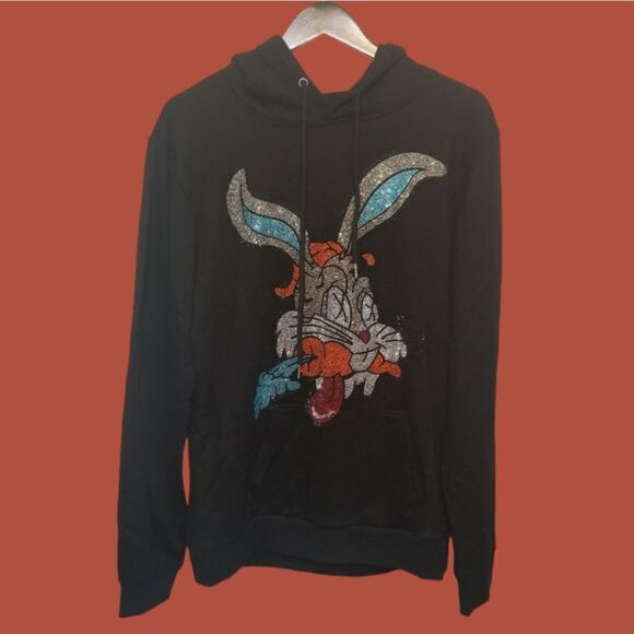 🆕️Bling Bling ... Black Hoodie and Jogger Set.   C1 - Picture 1 of 13